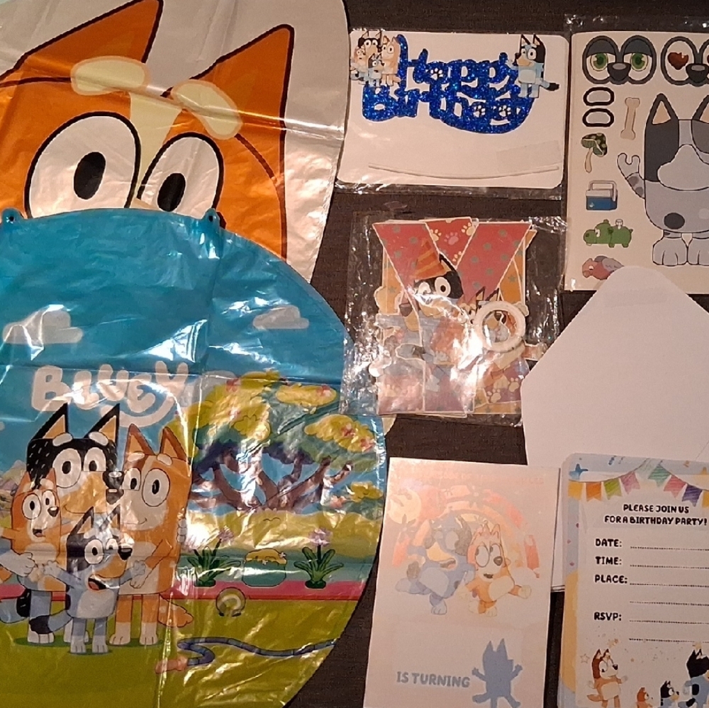 Bluey Birthday Decorations